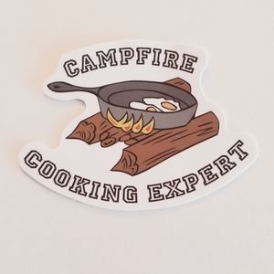 10/$10 Campfire Cooking Expert Sticker